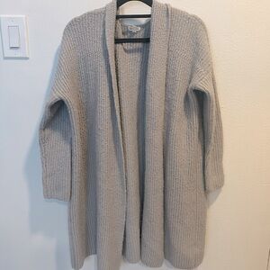 Silence + Noise Grey Cardigan